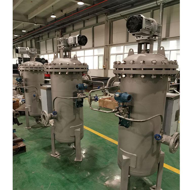 電子工業(yè)超純水自清式過濾器 DN80可做碳鋼和不銹鋼材質(zhì) 操作簡便